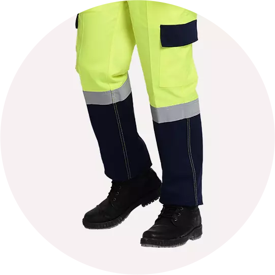 Edison Flame Retardant Hi-Vis Trousers