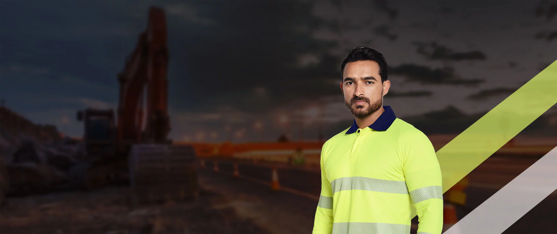 Edison Fire Retardant Hi-Vis T-Shirt